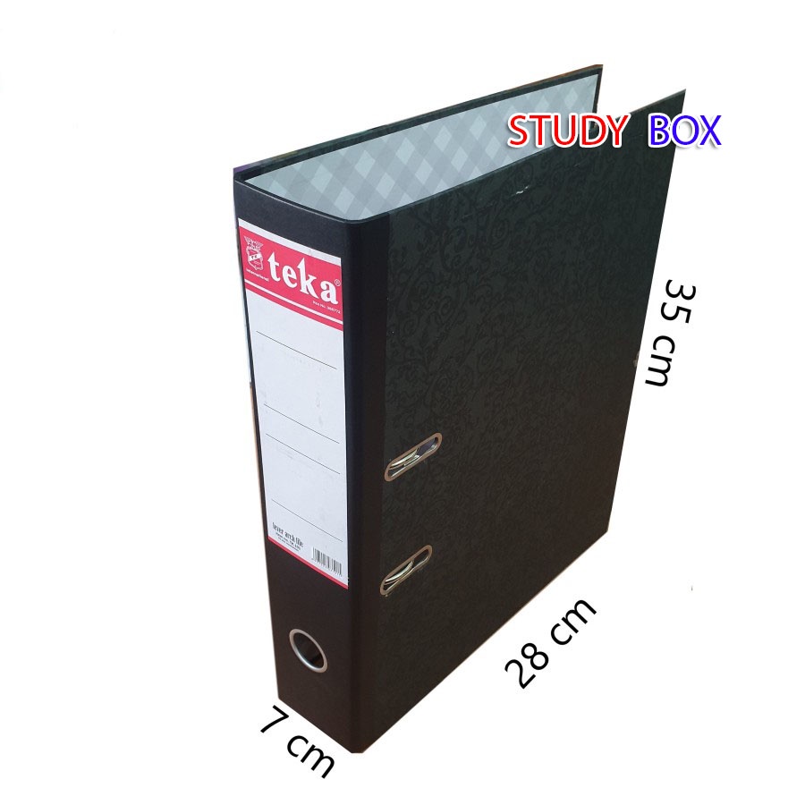 ODNER/Ordner/Otner/Organizer/Map Folio/F4 Teka Merah Hard Cover 7 cm