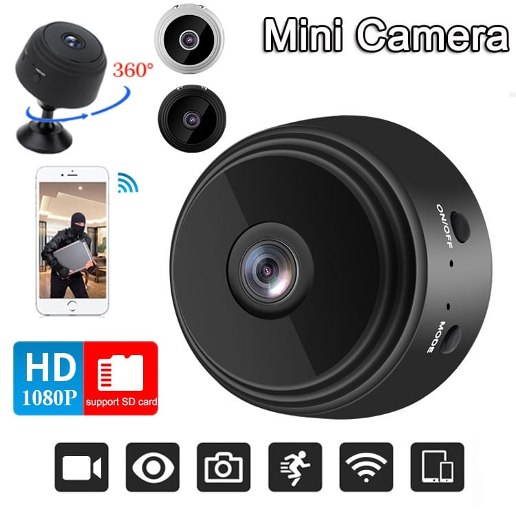 mini cctv tersembunyi tanpa kabel connect hp jarak jauh wifi wireless