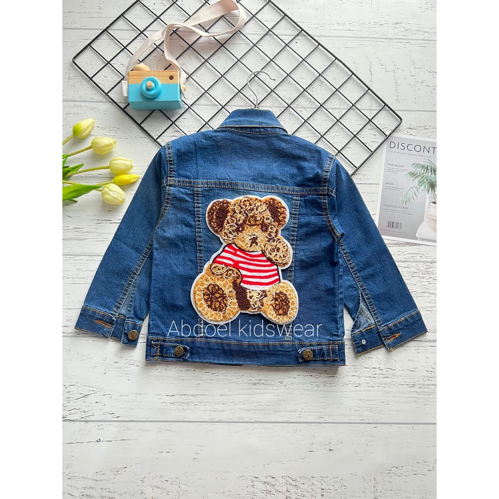 JAKET JEANS ANAK UNISEX ( CEWE &amp; COWO ) 1-12 TAHUN