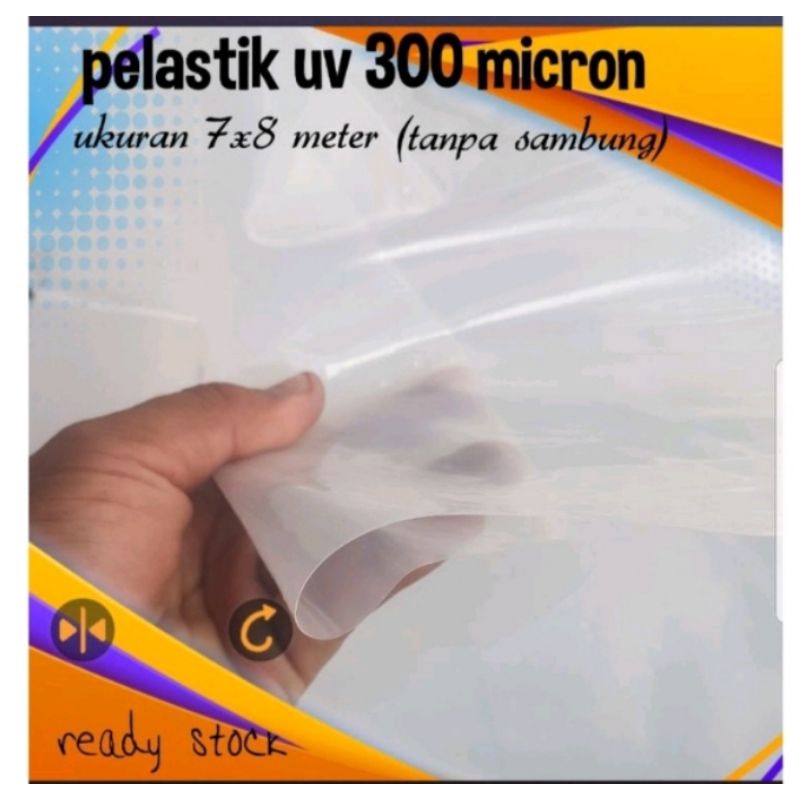 Plastik uv300 mikron 7x8m