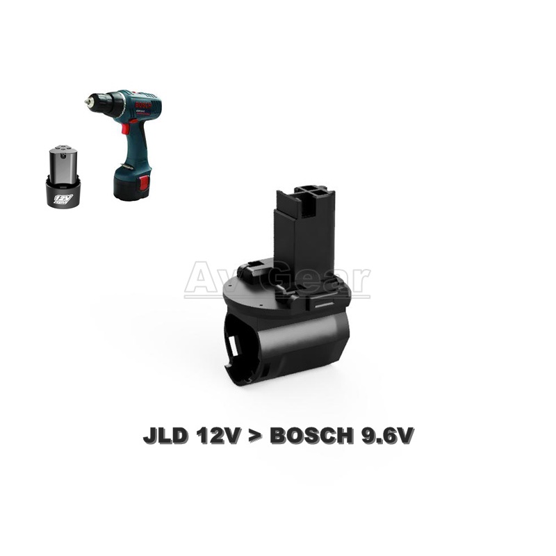 Adapter Bosch 9.6v | Jld 12v ke Tools Bosch 9.6v