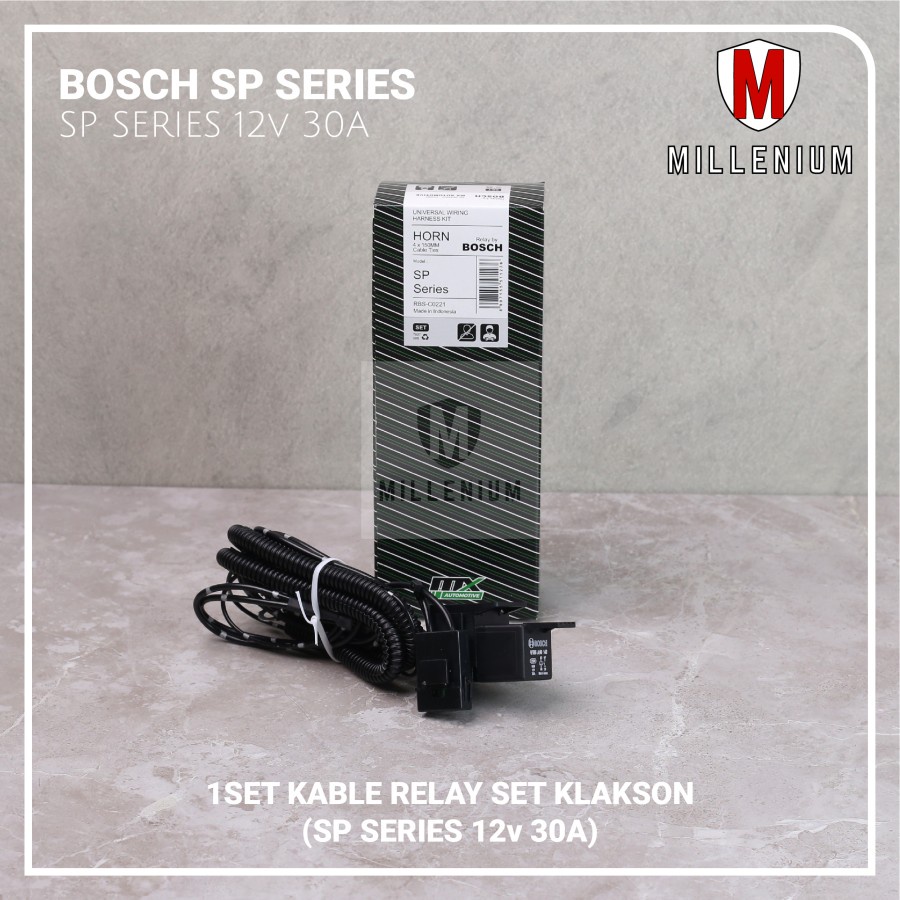 KABEL RELAY KLAKSON MOBIL DAN MOTOR BOSCH SP KABEL RELAY SET ORIGINAL