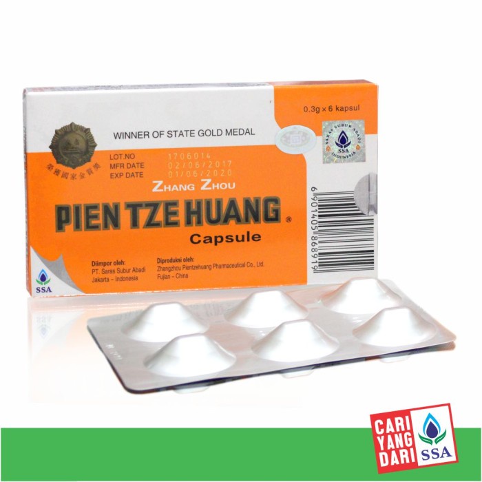 Pien Tze Huang Kapsul