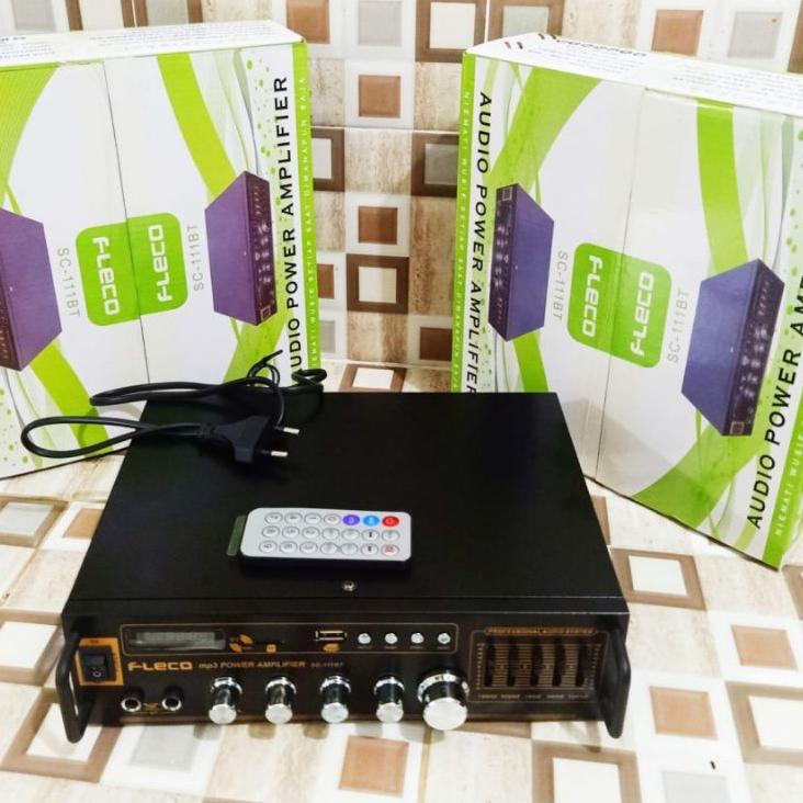 Langsung Order COD Power Amplifier Bluetooth Fleco SC-111BT Amplifier Fleco SC 111BT Amplifier Bluet