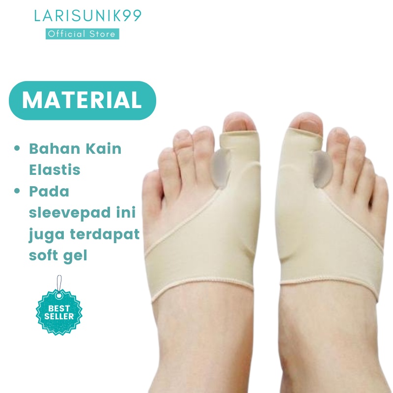 Alat Pelurus Jempol Bengkok Korektor Tulang Ibu Jari Kaki Bengkok Bunion Hallux Valgus