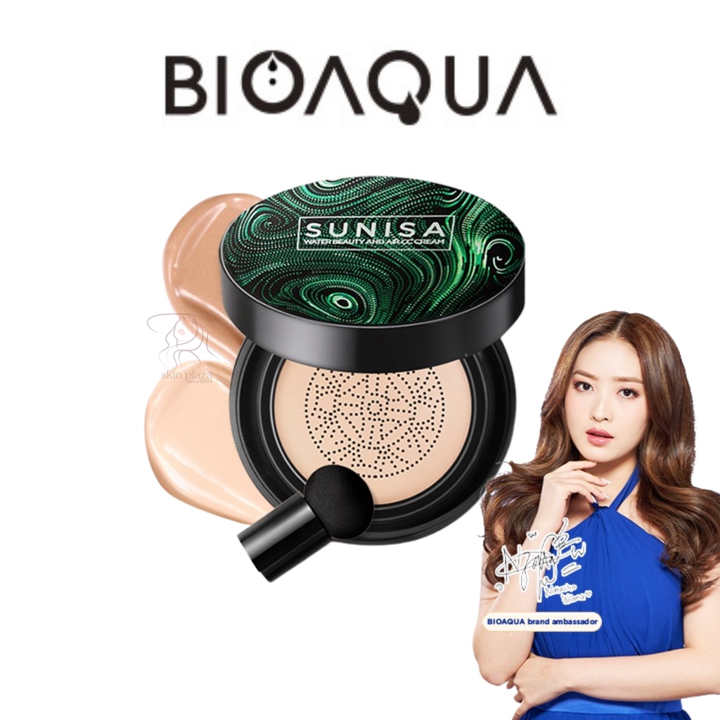 BIOAQUA x SUNISA BB CC Cream Cushion Waterproof 20gr BPOM