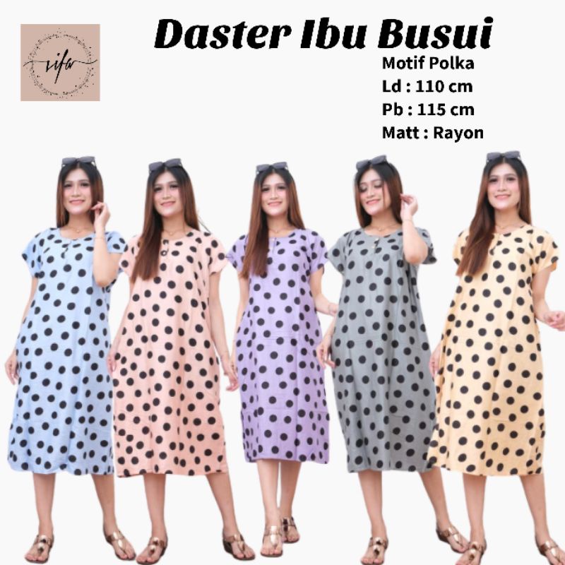 Image of Vifafashion Daster Ibu Busui 5pcs #3
