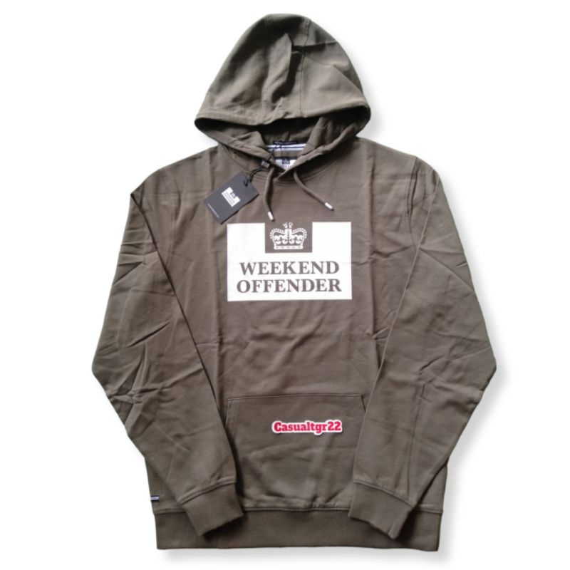 HOODIE WEEKEND OFFENDER ORIGINAL KHAKI / SWEATER WEEKEND OFFENDER