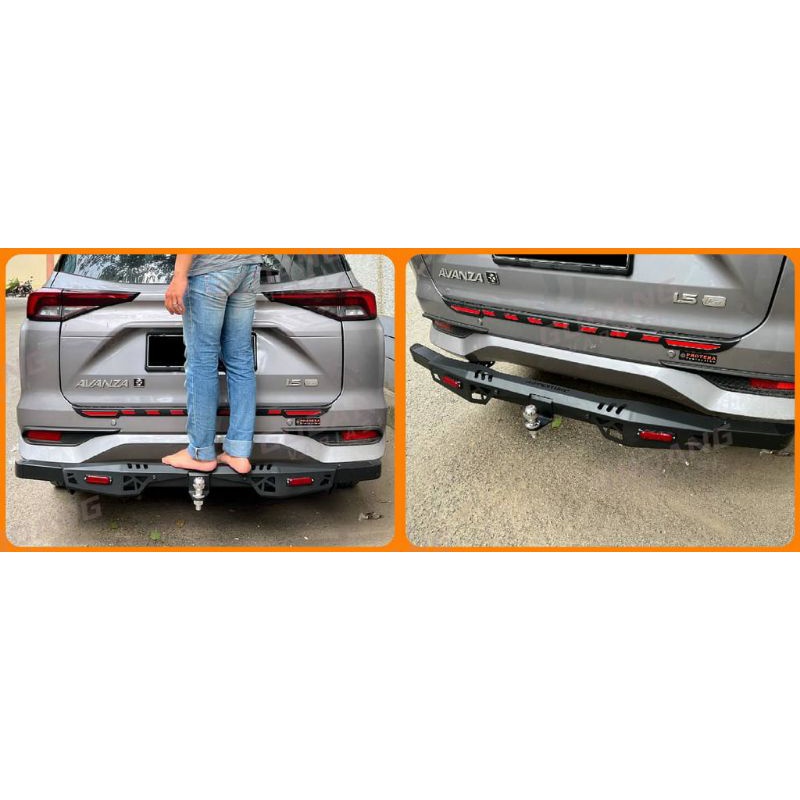 Towing Defender Bumper Guard RHINO All New Avanza 2022