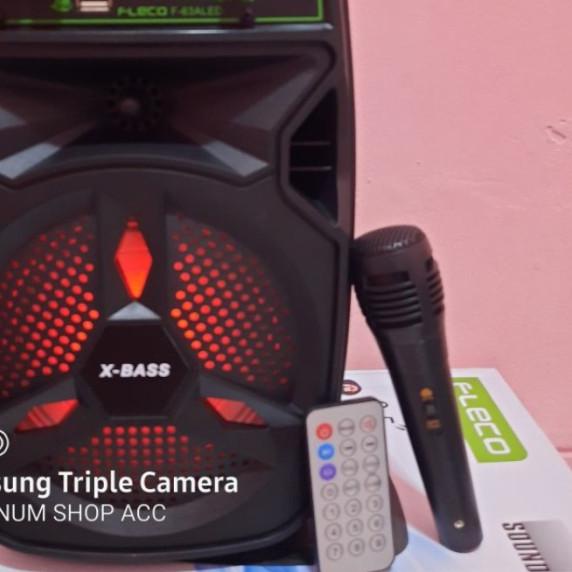 SPEAKER BLUETOOTH F63A/6606/6603 BONUS MIC KARAOKE/SALON AKTIF DIGITAL