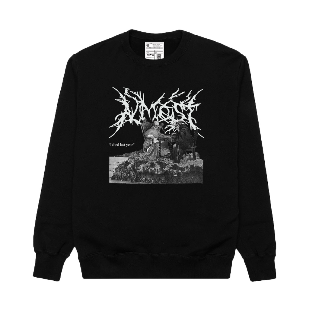 Crewneck Almost Black - Mortem