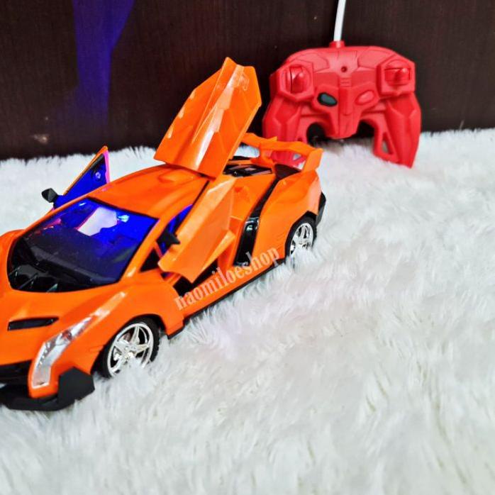 Mainan Mobil remote control mobil ferrari buka pintu RC ferrari