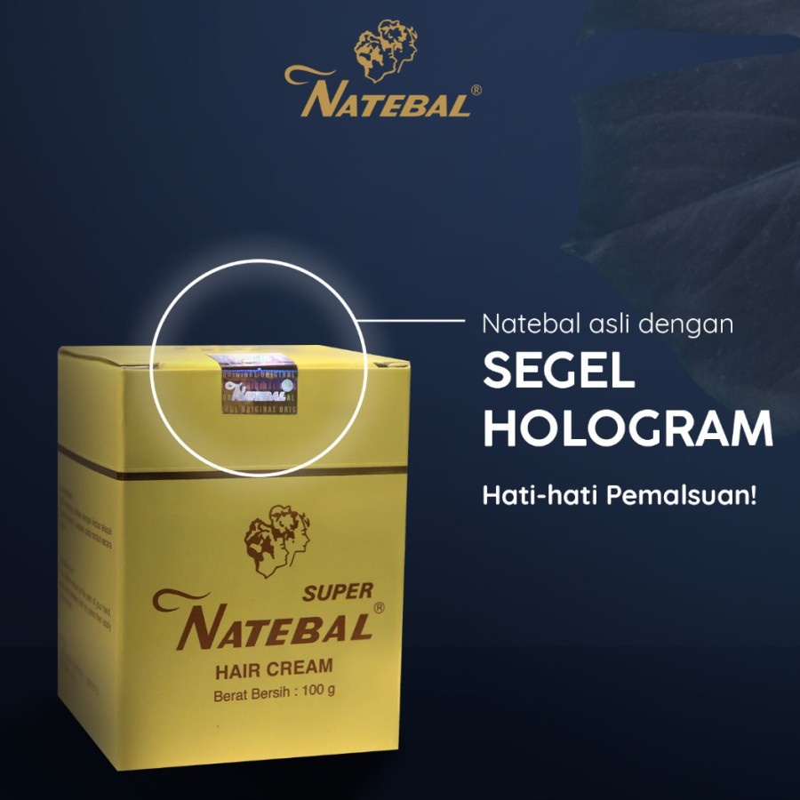 NATEBAL SUPER RAMBUT HITAM ALAMI