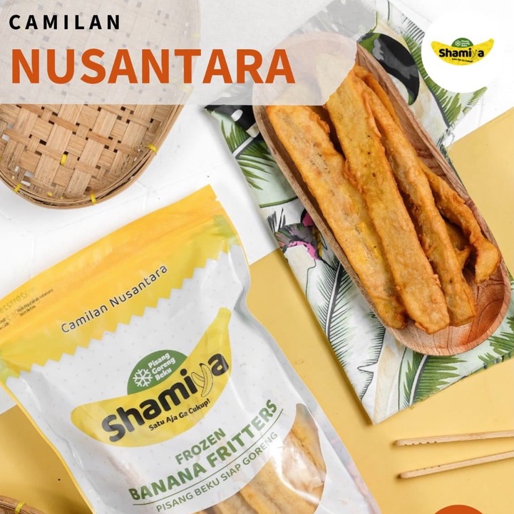 TANDUK Frozen - OFFICIAL PARTNER - Pisang Goreng Shamiya - Premium 1000 gr dan 500 gr