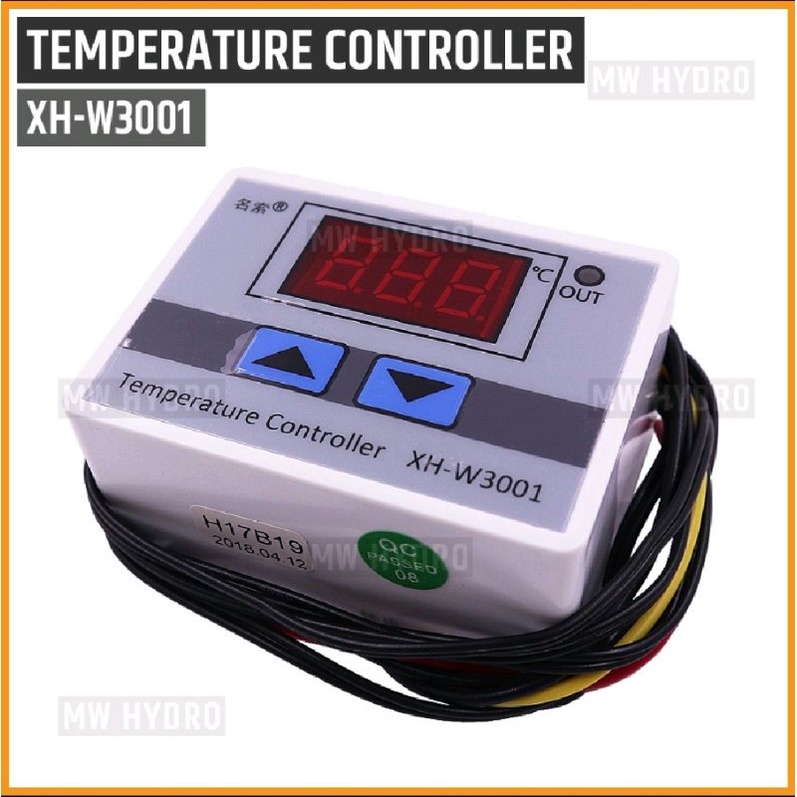 Digital Thermostat, Temperature Controller, XH-W3001