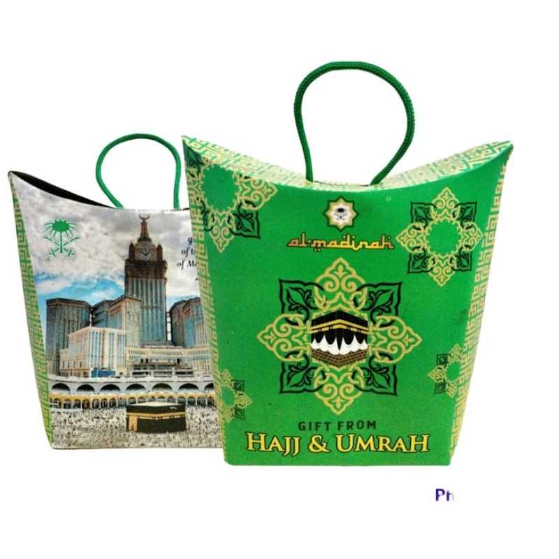 paper bag paket oleh oleh haji dan umroh/ kotak paket souvenir