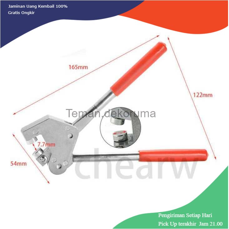 TD-PR2 Chearw Set Tang Segel Sealing Plier With Lead Sealing and Wire - CW01