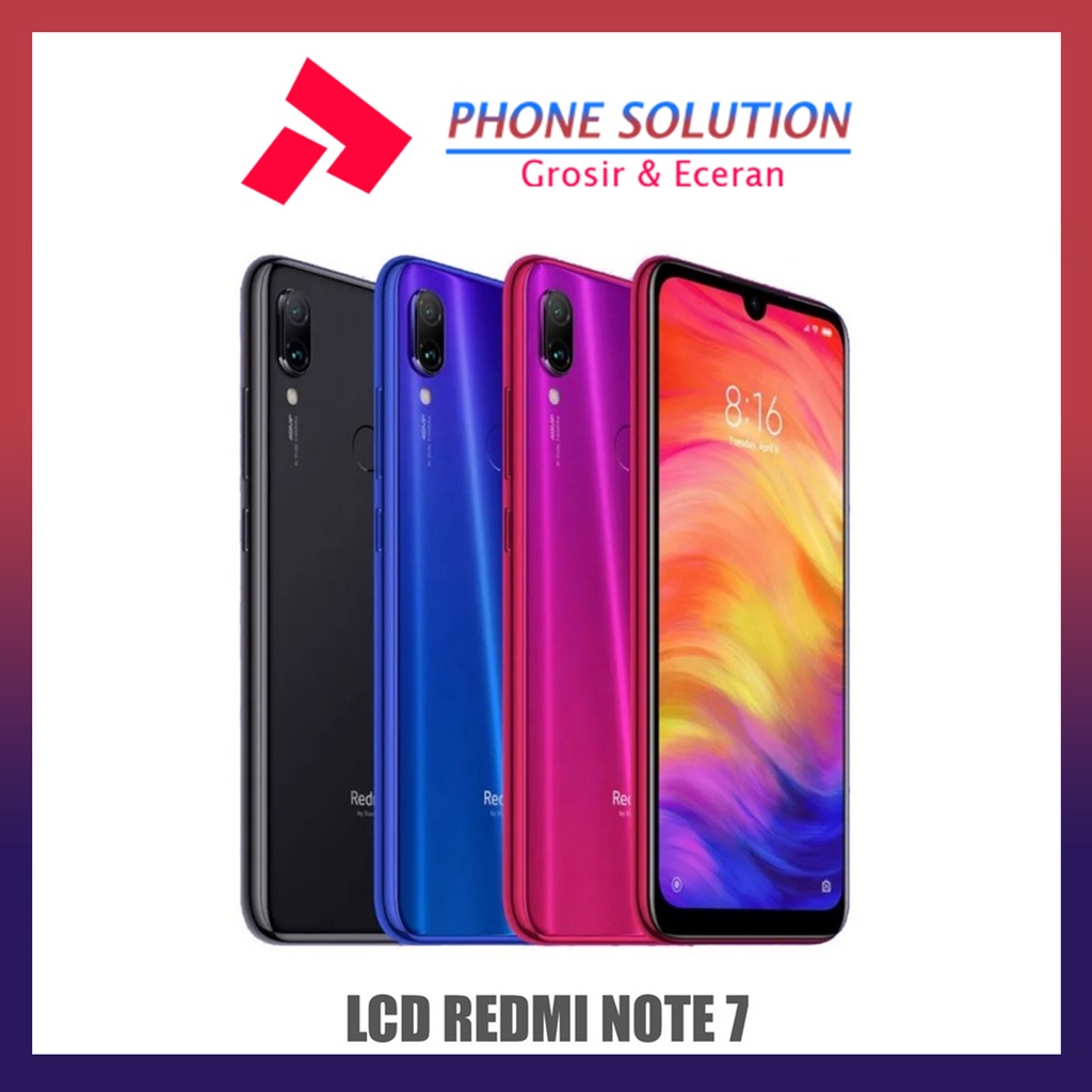 LCD Xiaomi Redmi Note 7 Fullset Touchscreen Original 100% // Supplier LCD Oppo - Garansi 1 Bulan