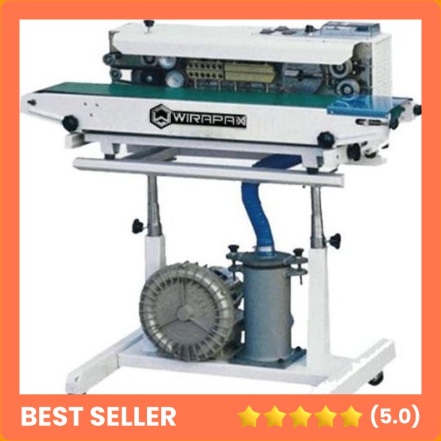 POWERPACK CONTINOUS SEALER SF-150G MESIN PENGEPRESS KEMASAN PLASTIK MURAH PUSAT MESIN SEMARANG