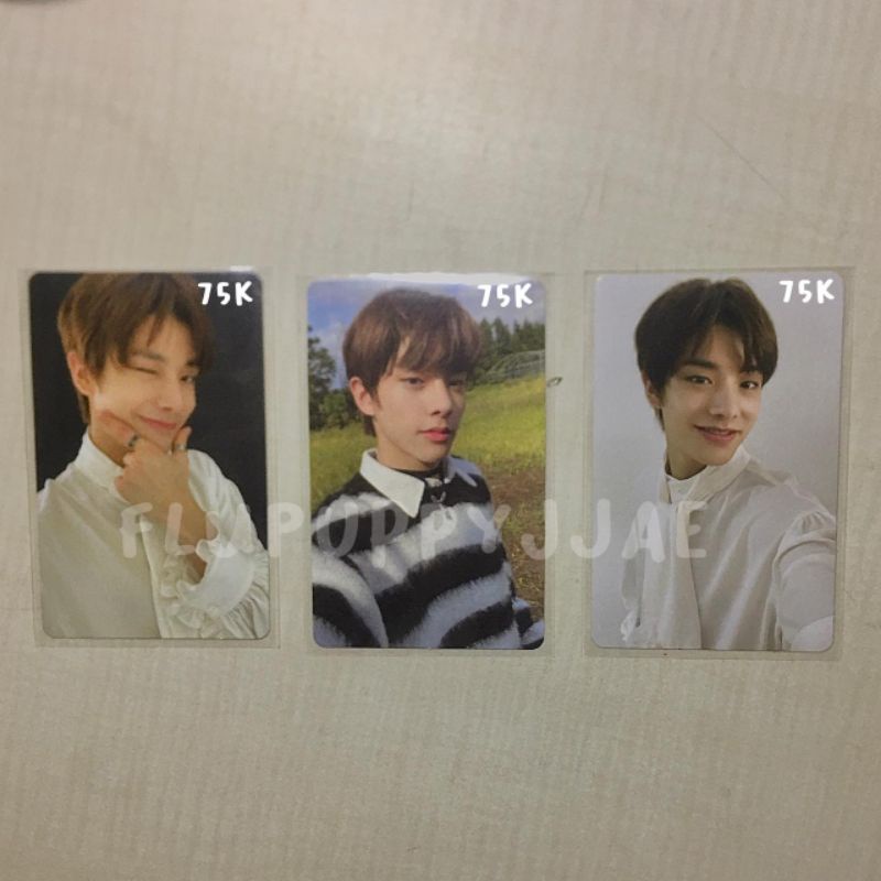 jake photocard dawn zebra pegang dagu