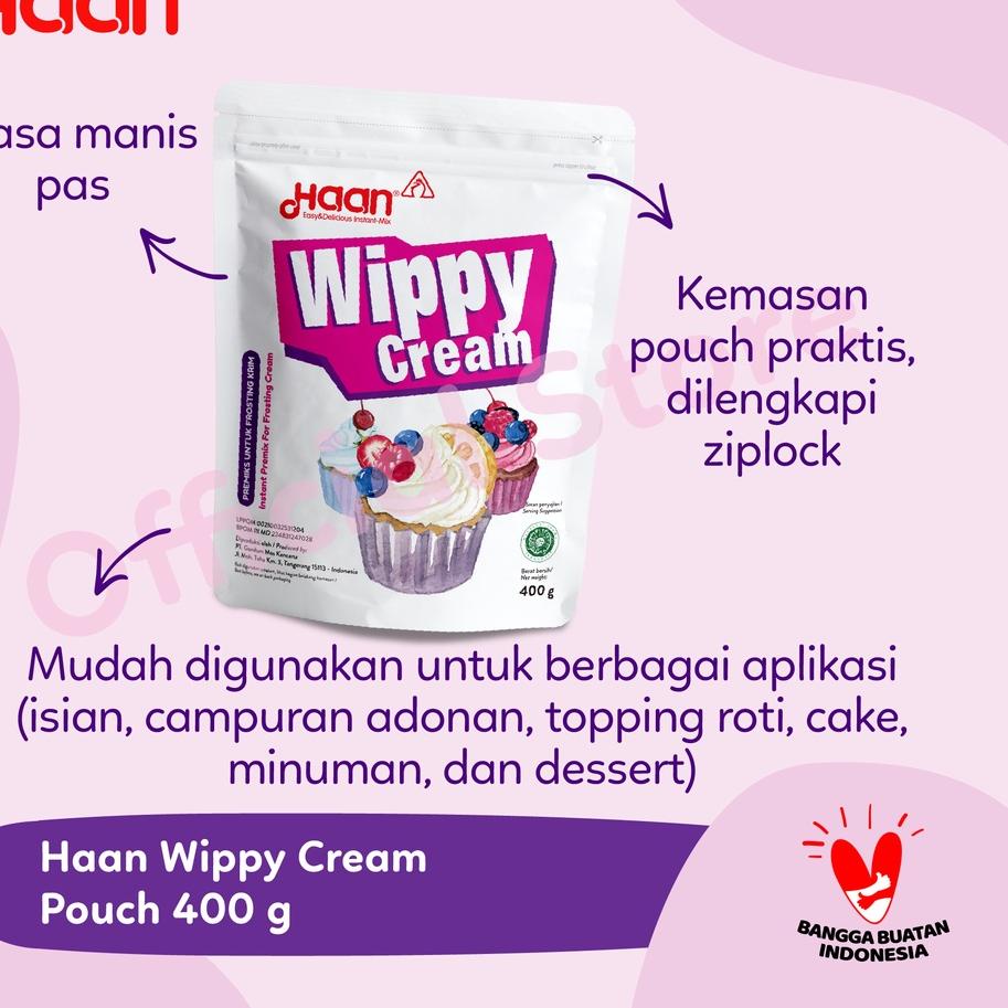 

Haan Wippy Cream 400gr