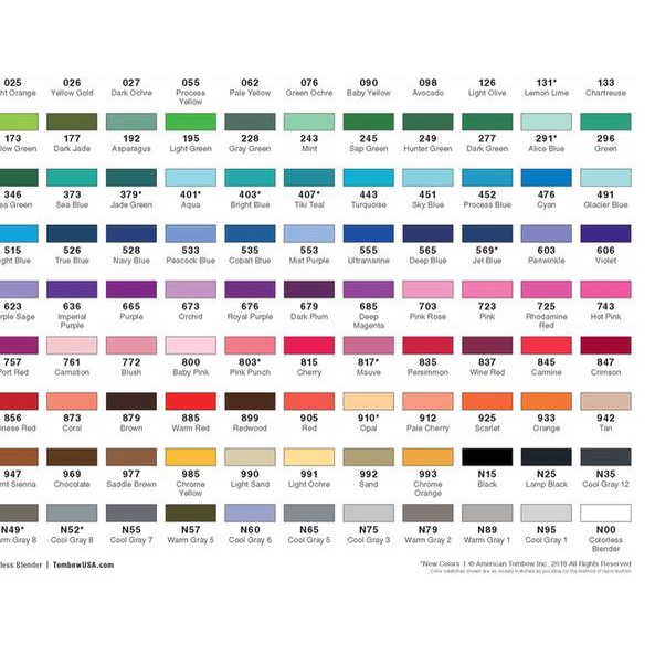 

Tombow Dual Brush Pen ABT, Pastel Palette, set 10 colors