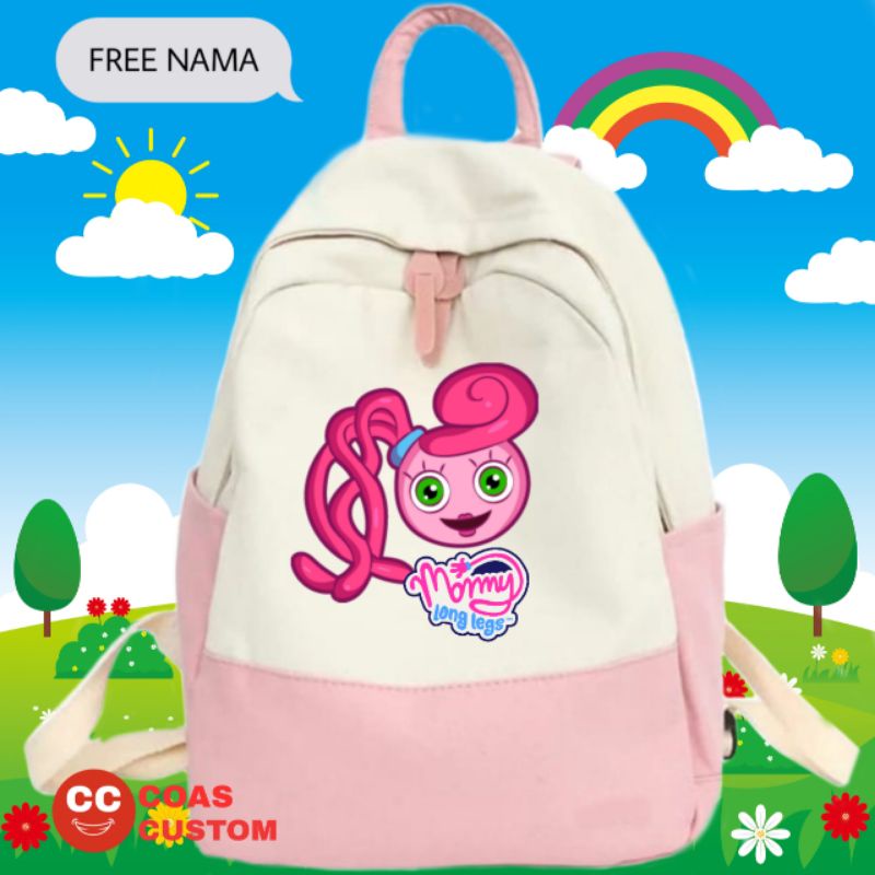 TAS MOMMY LONG LEGS TAS RANSEL ANAK SEKOLAH