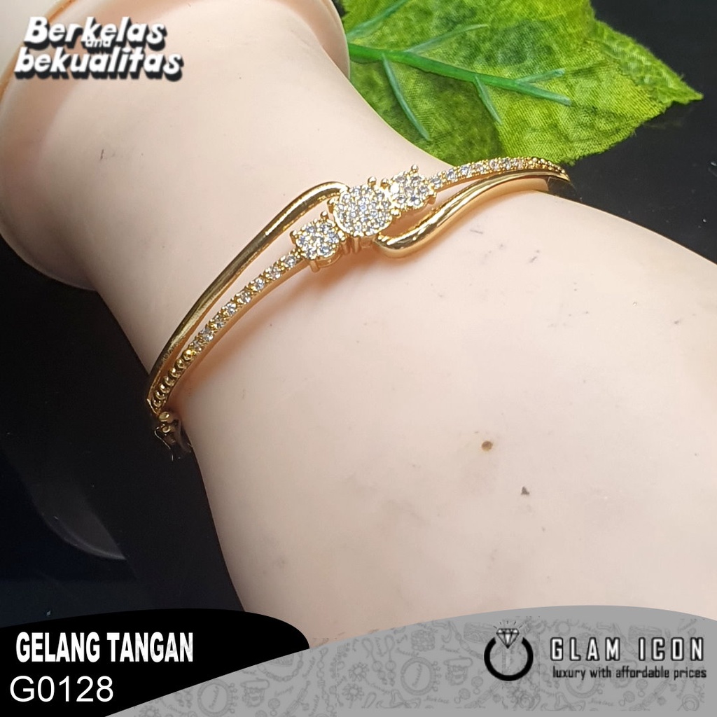 Gelang Bangle Mata Tabur bualt kecil sedang  G0359 BGD