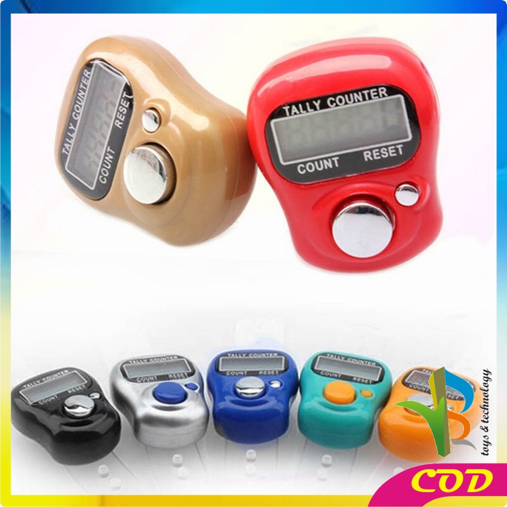 RB-C205 Tasbih Digital Mini Tally Counter Alat Hitung Tasbeh Digital / Finger Counter Import Murah