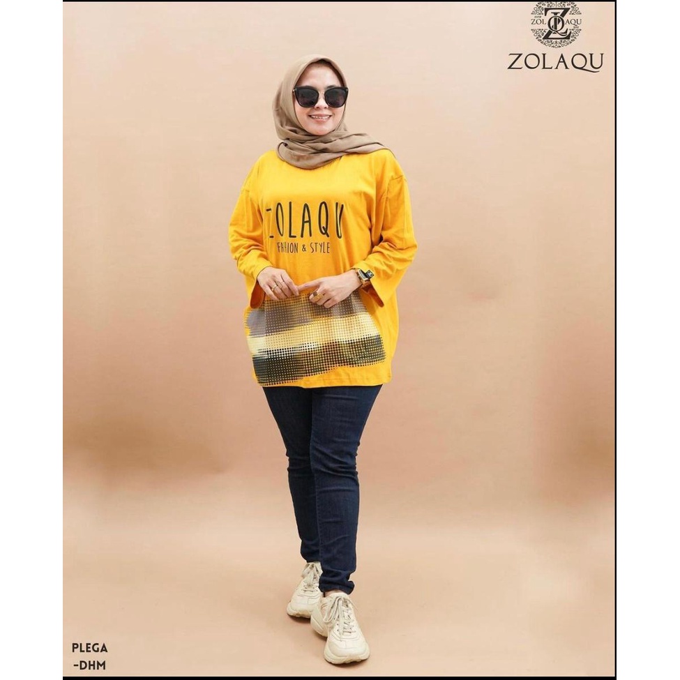 BAJU ZOLAQU /ATASAN ZOLAQU (COD) BAJU WANITA LENGAN PANJANG / SWEATER WANITA KEKINIAN / KAOS TANGAN 