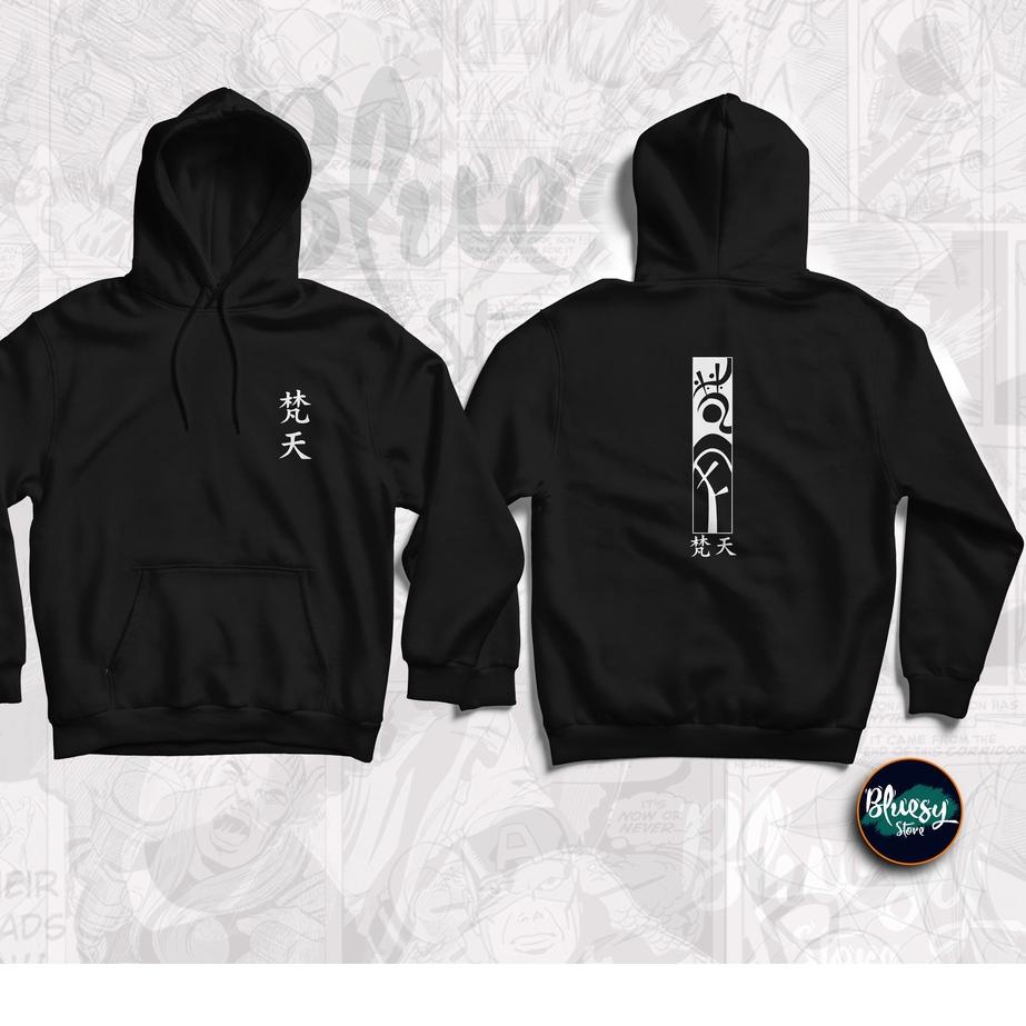 Hoodie ANIME TOKYO REVENGERS BONTEN MAFIA MIKEY LOGO / JAKET SWEATER BONTEN TOKYO REVENGERS TOUMAN