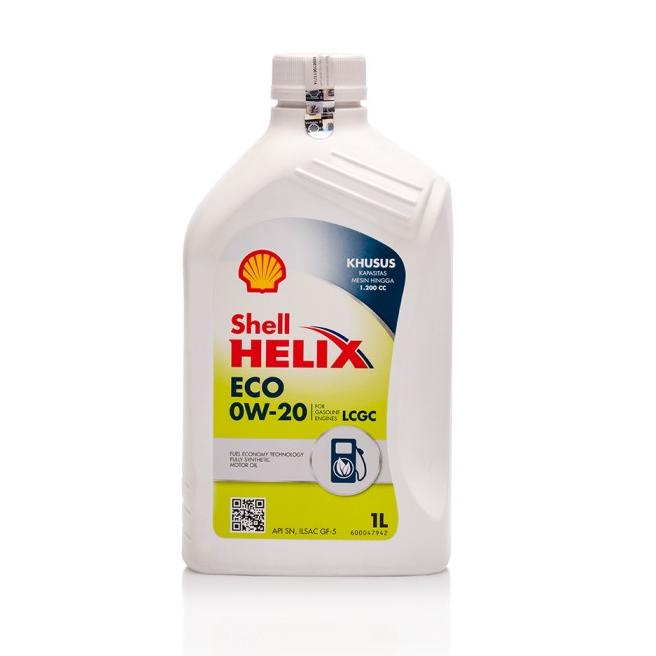 Oli Mesin Mobil LCGC Shell Helix ECO 0W-20 (1L)