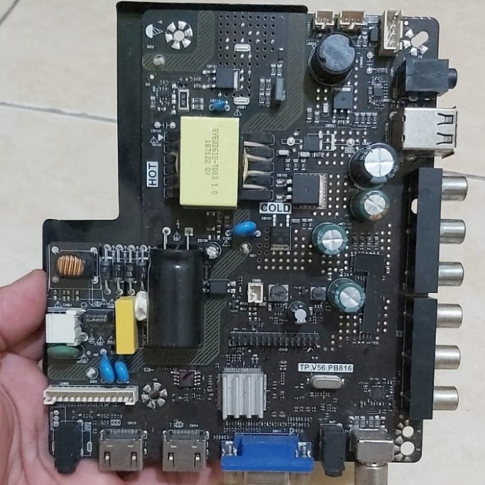 MB - MOTHERBOARD - MAINBOARD - MESIN TV POLYTRON PLD 22D1150B 22D1150