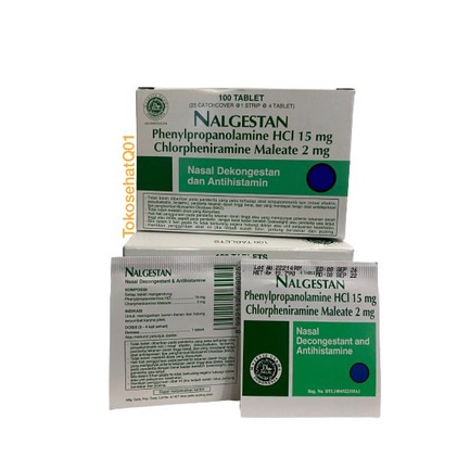 Nalgestan Pestrip 4 Tablet / Obat Flu &amp; Pilek