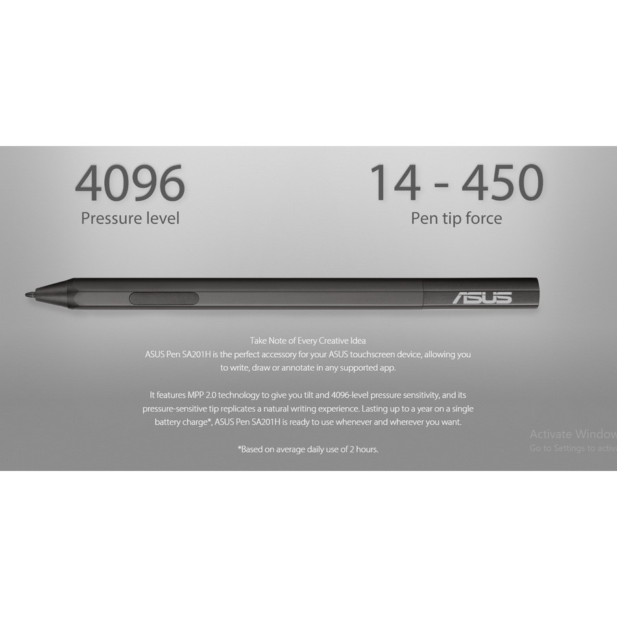 Active Stylus Pen Asus SA201H for Transfomer Vivobook Zenbook Original