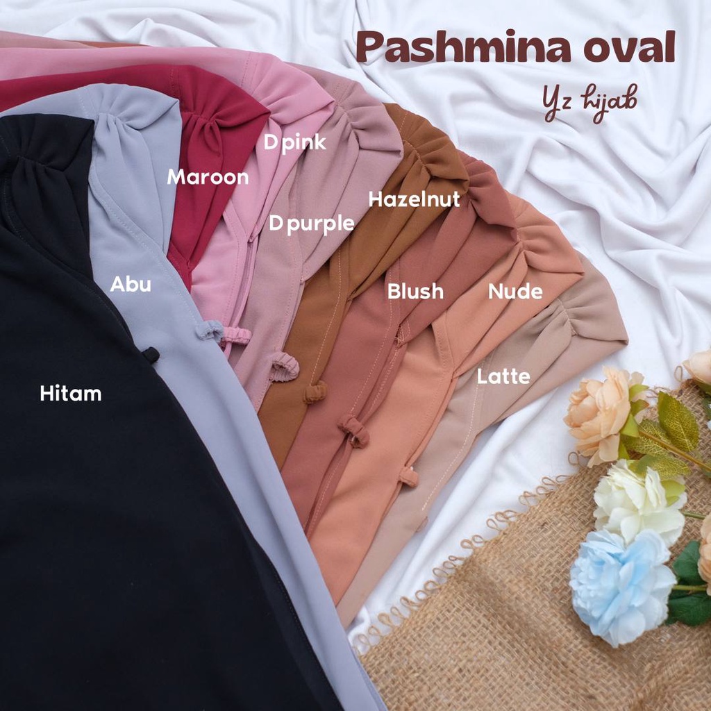 pashmina oval pastan anak