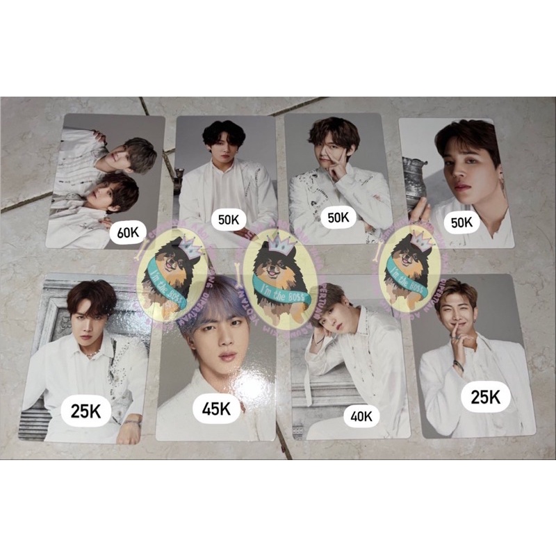 MPC mini photocard LY love yourself BTS