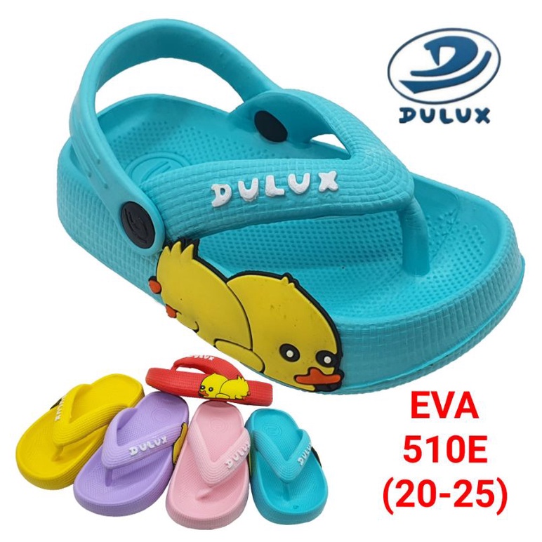 sandal jepit anak unisex, sandal dulux 510E uk 20-25