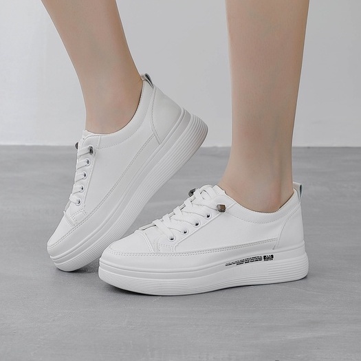 Image of FREE KOTAK SEPATU!!! SALE!!! MINJI SEPATU WANITA SNEAKERS TALI FASHION IMPORT QUALITY PREMIUM - 190 #4