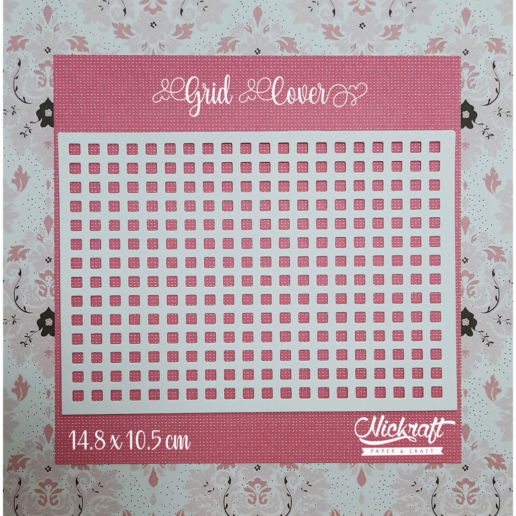 

GRID COVER - Hiasan Scrapbook Kertas Kotak Rectangle