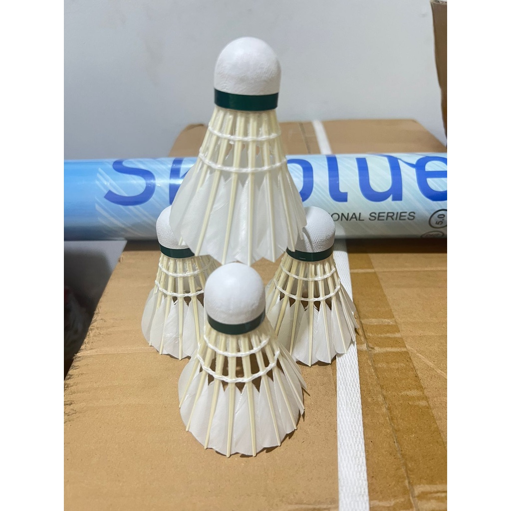 Shuttlecock bola badminton impor SKY BLUE good quality internasional