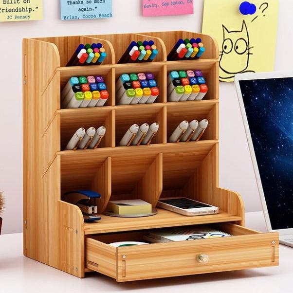 

BISA COD Wooden Desk Organizer DIY Pen Rak Meja Kayu Alat Tulis Multifungsi /ALAT TULIS AESTHETIC/ALAT TULIS SEKOLAH/ALAT TULIS SET/ALAT TULIS LENGKAP/ALAT TULIS ANAK/ALAT TULIS LUCU