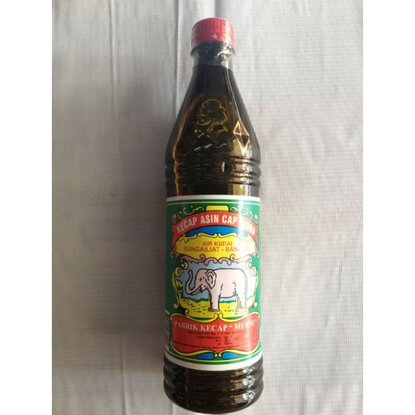 

Kecap asin cap siong gajah sungailiat 620ml