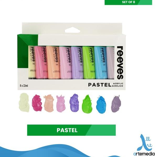 

Cat Akrilik Reeves Artists 8x22ml Acrylic Color Paint Set - PRIMARY