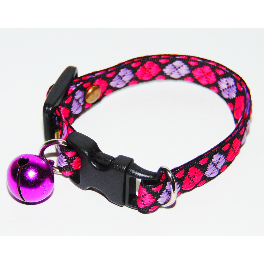 KALUNG KUCING BUNGA LONCENG 14MM FEFARM