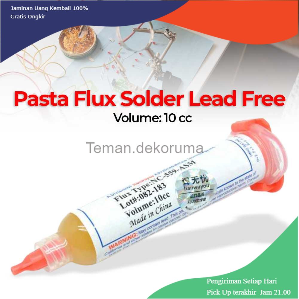 TD-PR2 Pasta Flux Solder Lead Free 10cc - NC559ASM