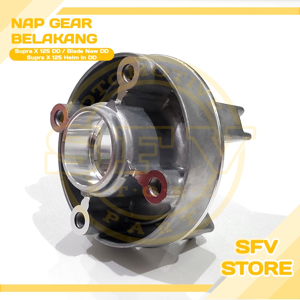 Nap Gear Belakang Supra X 125 DD / Blade New DD / Supra X 125 Helm In DD