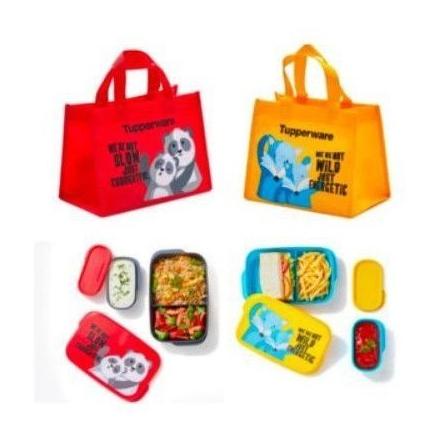 Tupperware Foody buddy set tempat bekal makan anak (1) [A08]