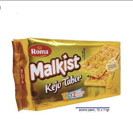 

ROMA MALKIST KEJU TABUR 132GR CAMILAN INSTANT