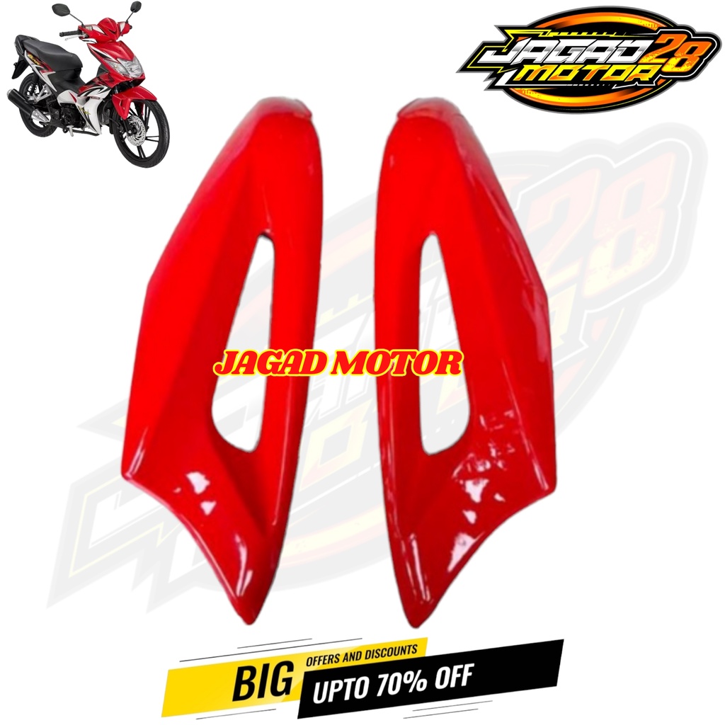 Cover Sayap Atas Honda Blade Lama Old 2008 - 2011 Merah / Sayap Atas Samping Kanan Kiri Honda Blade Lama Old 2008 - 2011 Merah / Sayap Atas Tengah Honda Blade Lama Old 2008 - 2011 Merah